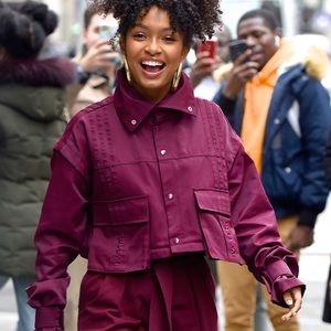 Ivy Park x Adidas convertible track jacket